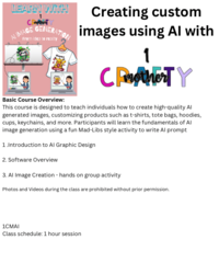 Creating images using AI