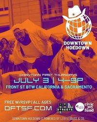 Downtown Hoedown on Front St. July 3rd | 4-9pm