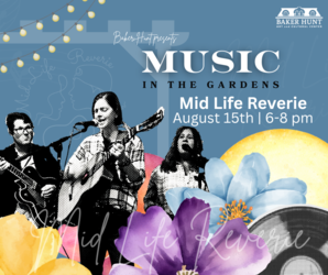 Music in the Gardens Outdoor Concert Series: Mid Life Reverie