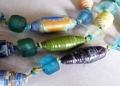 Family Days:  Dazzling Paper Bead Jewelry