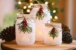 Family Days:  Frosted Holiday Lanterns