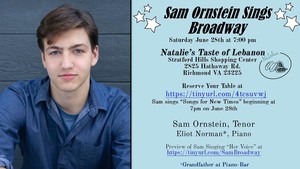 Sam Ornstein  sings Broadway