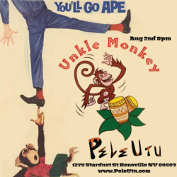 Unkle Monkey: A World Music Journey! 🐒🎶 Live at Pele Utu Renoville!
