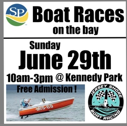 Jersey Shore Boat Racing FREE Sunday 6/29 Kennedy Park Somers Point