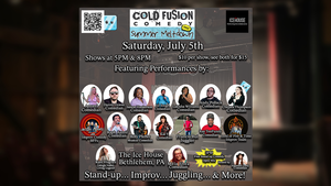 Cold Fusion Comedy: Summer Meltdown 2025