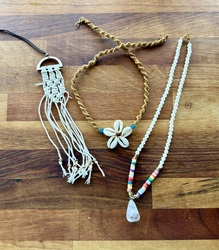 Patchwork Presents Macrame + Bead Jewelry Making Workshop