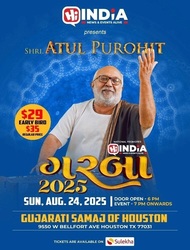 Atul Purohit Garba 2025 Live in Houston