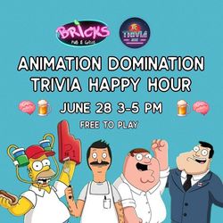 Animation DOmination Trivia Happy Hour