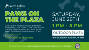 Paws on the Plaza Pet Adoptoin