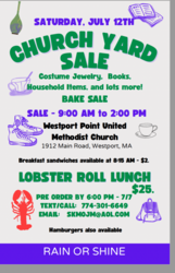 Annual Church Yard Sale