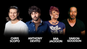 Anthony DeVito, Mia Jackson, Simeon Goodson, Chris Scopo