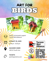 Art for Birds: Fundraiser for Tucson Bird Alliance