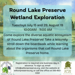 Round Lake Preserve Wetland Exploration
