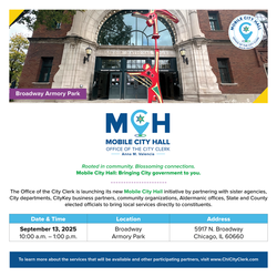 Mobile City Hall, September 13th