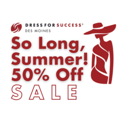 So Long, Summer 50% off Sale