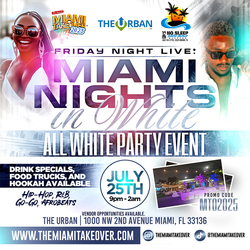 The MTO Will Celebrate HBCU Alumni at The Miami Nights All-White Party This Summer at The Urban Miam