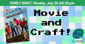 Family Night – Family Movie & Craft!