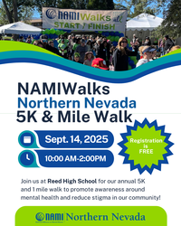 NAMIWalks Northern Nevada 5K & 1 Mile Walk