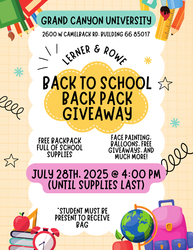 Lerner & Rowe Backpack Giveaways
