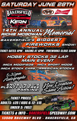 Bakersfield Speedway Fireworks Night