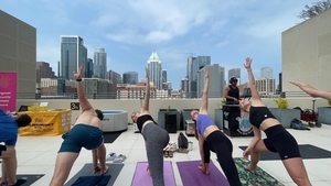 Rooftop DJ Yoga