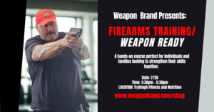 Firearms / Weapon Ready: Firearm Safety & Concealed Carry
