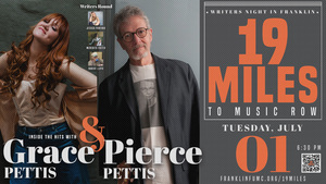 Pierce & Grace Pettis Live on July 1 Two Eras of Songwriting Brilliance – One Unforgettable Night