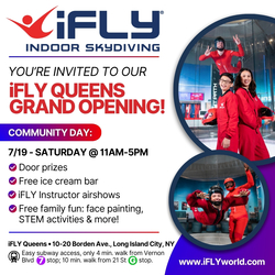 Grand Opening Party for iFLY Queens!