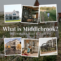 Information Session: What Is Middlebrook? @ Middlebrook Mercantile