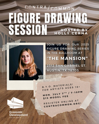 Figure Drawing Session @ 'The Mansion' hosted by Holly Cerna