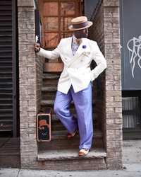 Vintage Lifestyle Panel - Windy City Strut