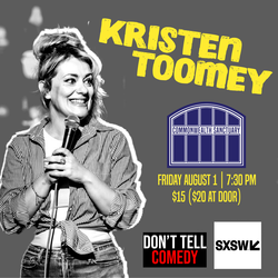 KRISTEN TOOMEY presented by Commonwealth Sanctuary