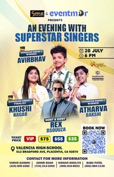 An Evening with Superstar Singer and Rex D Souuza 2025