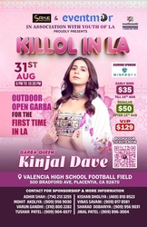 Garba Queen Kinjal Dave Killol in Los Angeles 2025