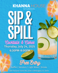 Sip & Spill: Cocktails and Cakes