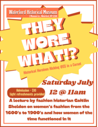 Caitlin Sheldon presents "They Wore What!? Historical Heroines Kicking @$$ in a Corset"