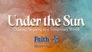 Under the Sun: Chasing Meaning in a Temporary World