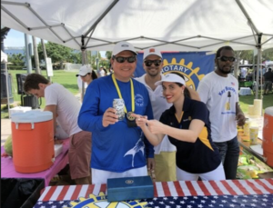 Rotary Club Picnic on the Village Green