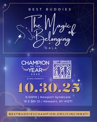 Best Buddies Champion of the Year: Cincinnati Gala
