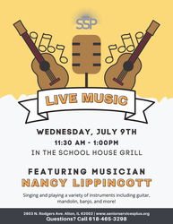 Live Music at SSP with Musical Guest Nancy Lippincott