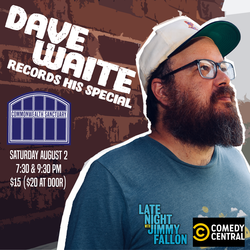 DAVE WAITE RECORDS HIS SPECIAL presented by Commonwealth Sanctuary
