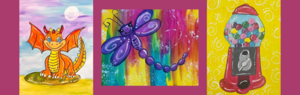 "Family Paint Day" In-Studio Paint Party!
