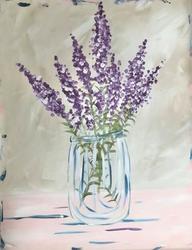 "Lovely Lavender" In-Studio Paint Party!