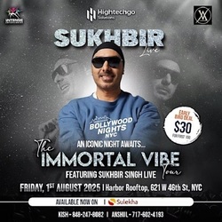 Bollywood Nights With Sukhbir Singh LIVE in NYC