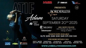 Atif Aslam's Borderless Tour Live in Chicago 2025