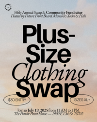 Plus-Size Community Clothing Swap + Fundraiser