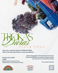 Trokas Duras: Film Screening and Plática