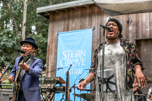 Big Blu Soul Quartet at Live on the Avenue @ Creek Park in San Anselmo