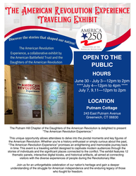 Putnam Hill DAR Presents "The American Revolution Experience" Traveling Exhibit