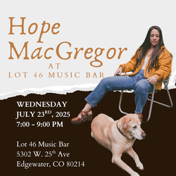 Hope MacGregor at Lot 46 Music Bar